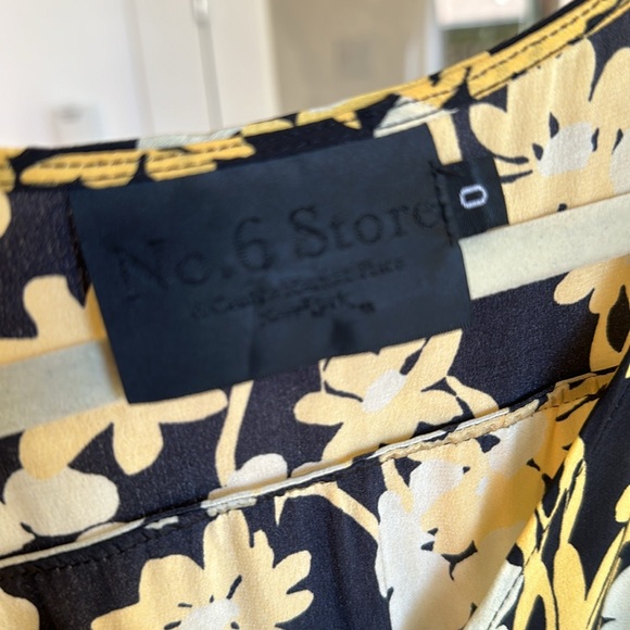 No.6 Floral Dress size 0 - Picture 6 of 7